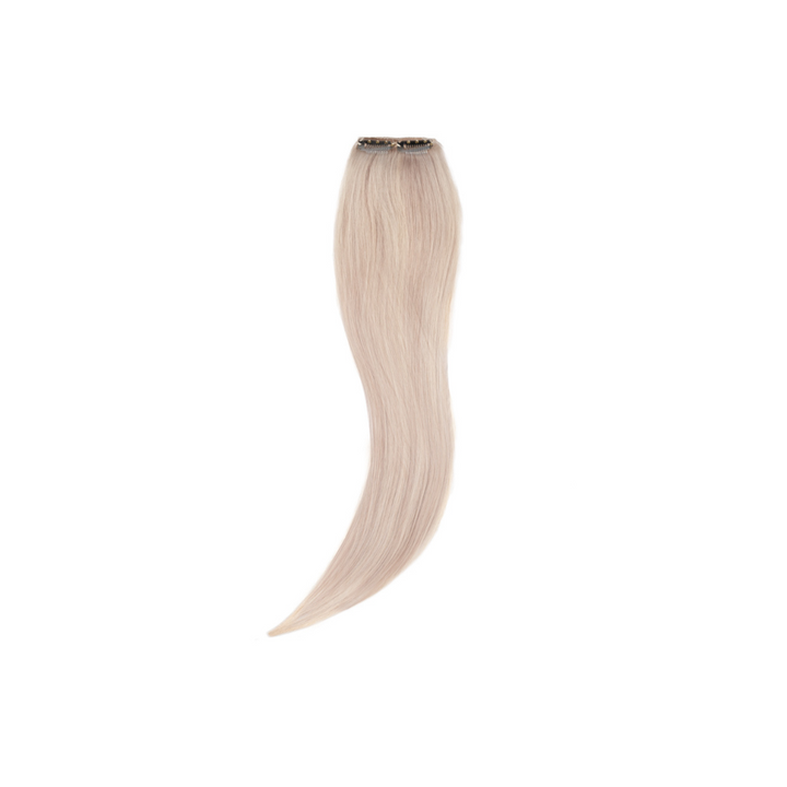 Amazing Hair 20-inch 2-Clip Remy Human Hairpiece in Dirty Blonde/Beige Blonde