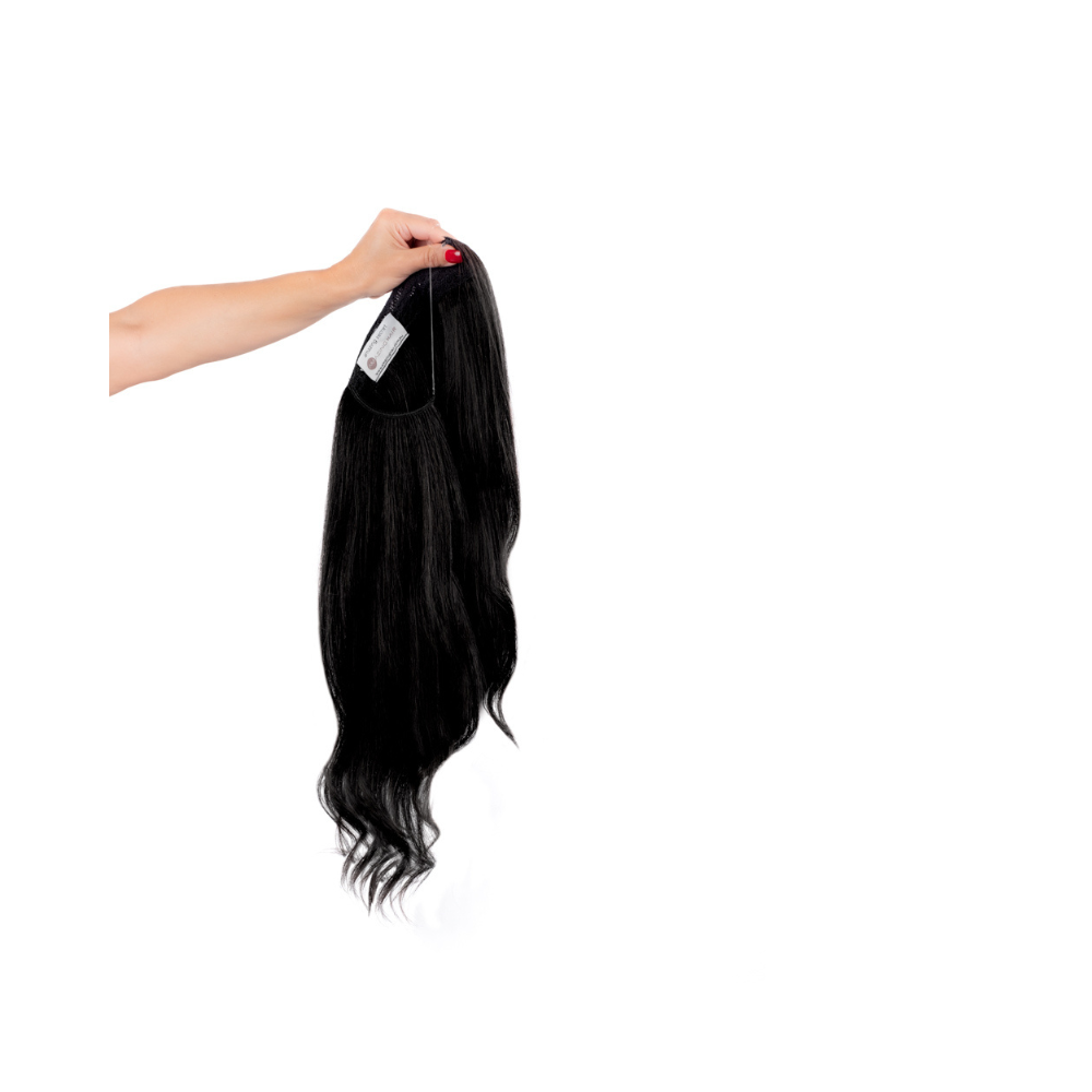 Amazing Hair Amazing Secret Halo 16-Inch Human Hair Extension in Black