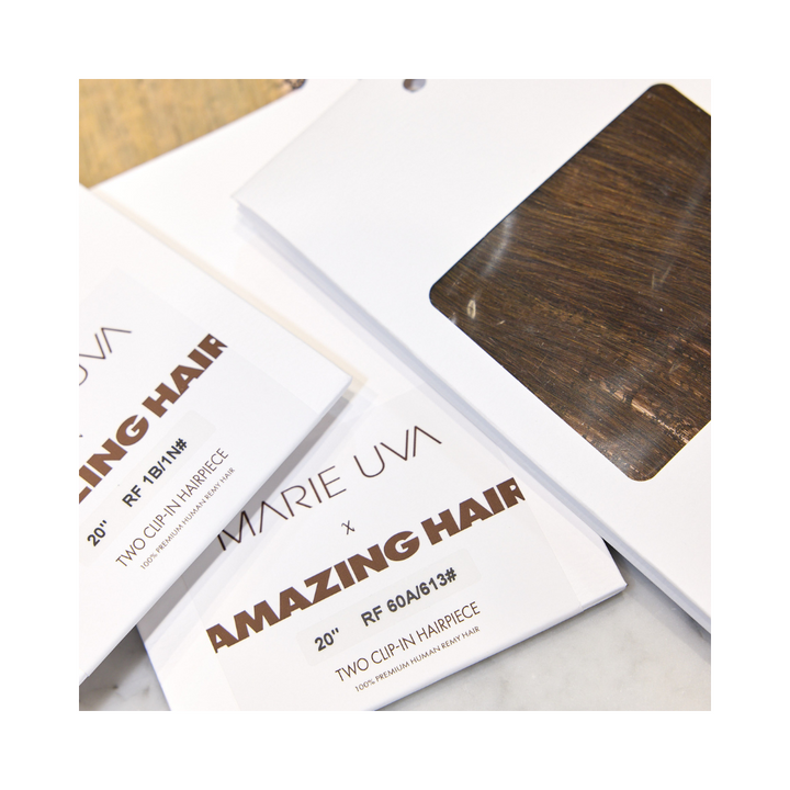 Marie Uva 2 Clip-In Hairpiece Set - Amazing Hair