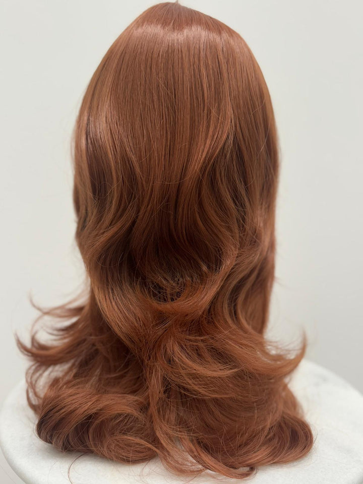Heat Resistant Synthetic Wig | Auburn - 70% OFF