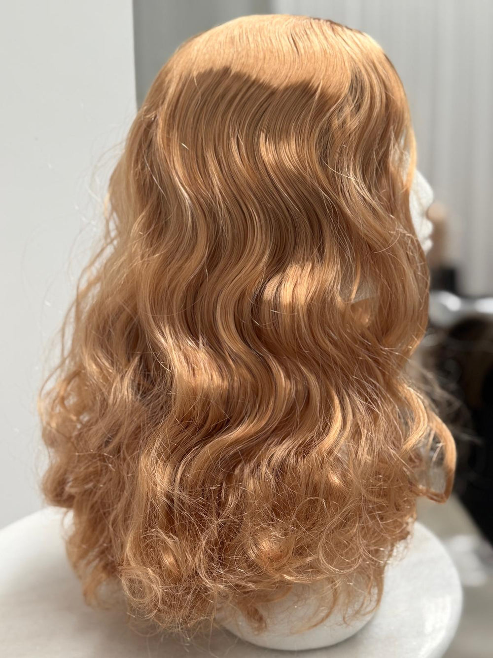 Heat Resistant Synthetic Wig (wavy hair) | Copper - 70% OFF - Amazing Hair