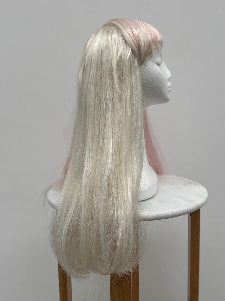 Heat Resistant Synthetic Wig | Pink & Vanilla - 70% OFF